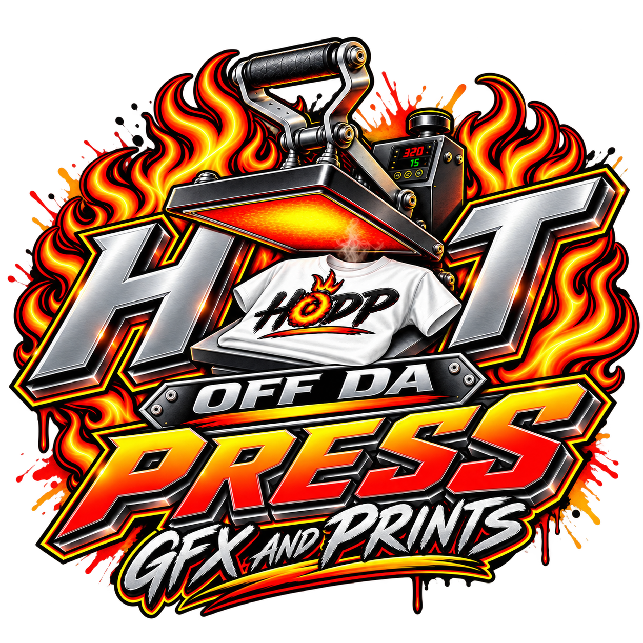 Hot Off Da Press logo